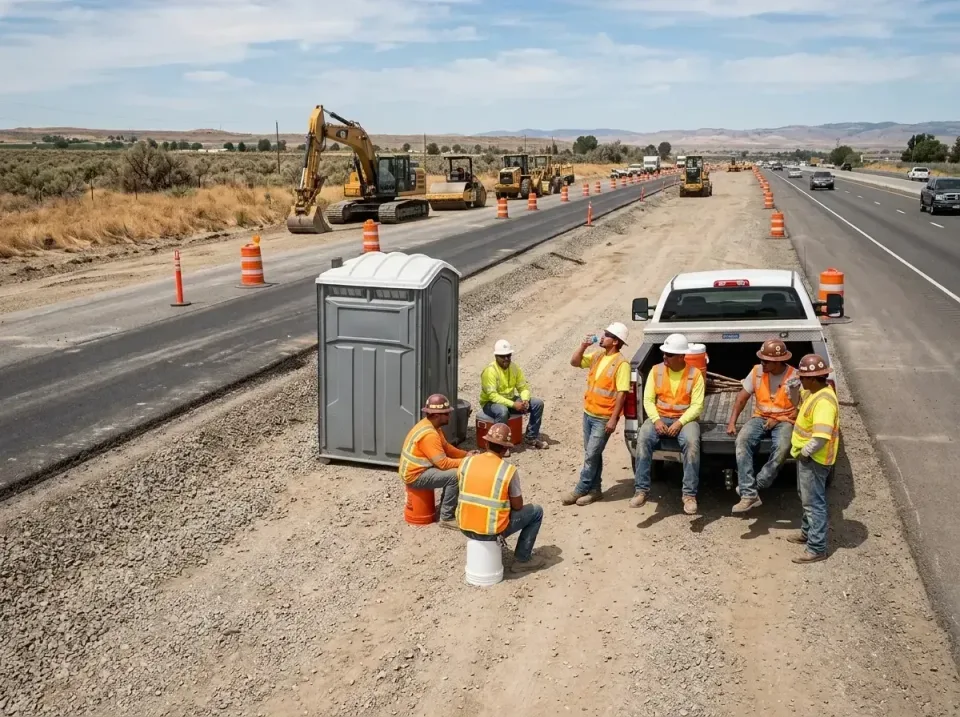 highway-road-construction-crew-007 — frequently asked questions, Porta Potty and Restroom Rentals in New Martinsville, WV